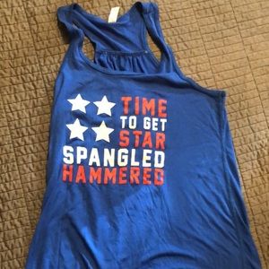 4th of July tank top